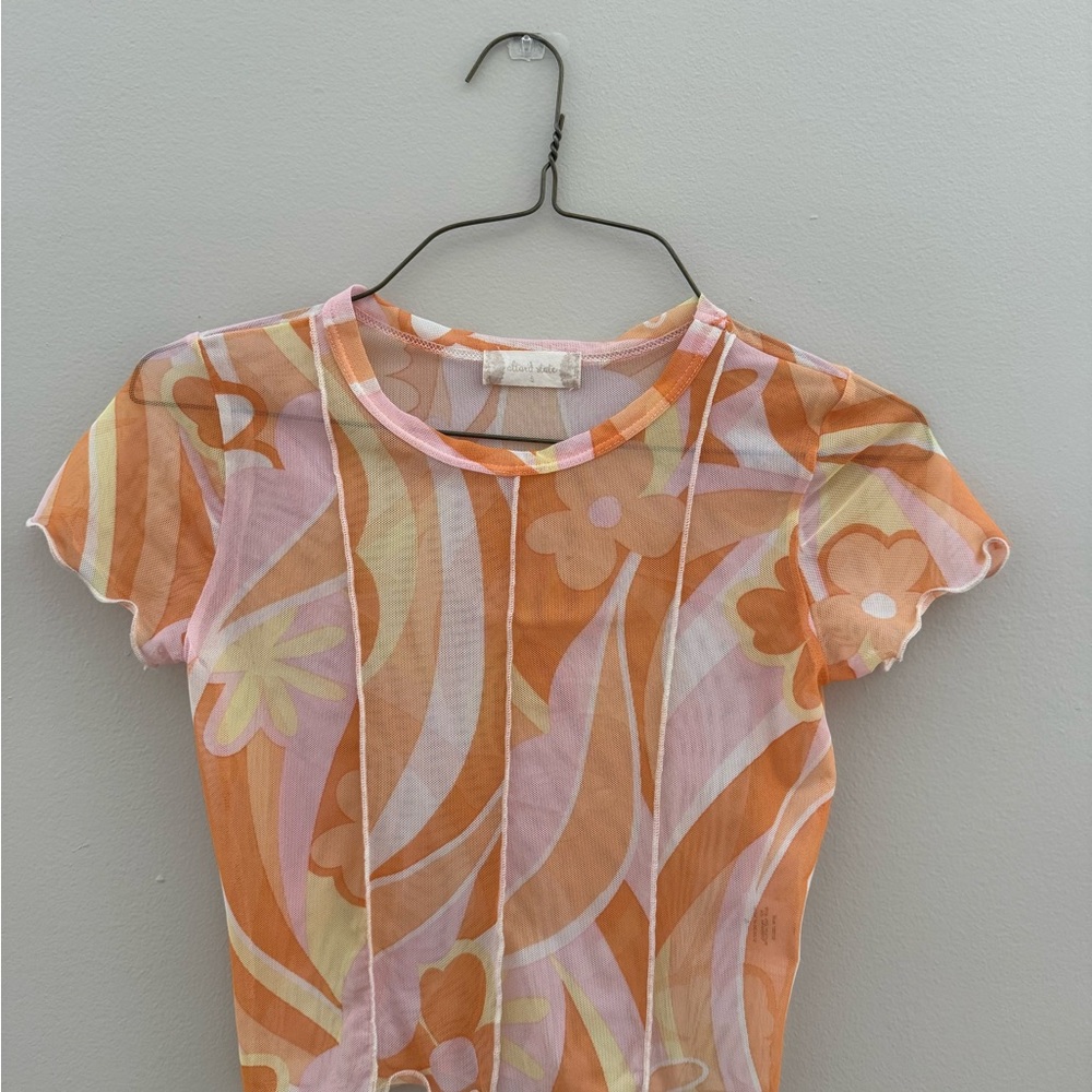 Colorful Floral Women's Top